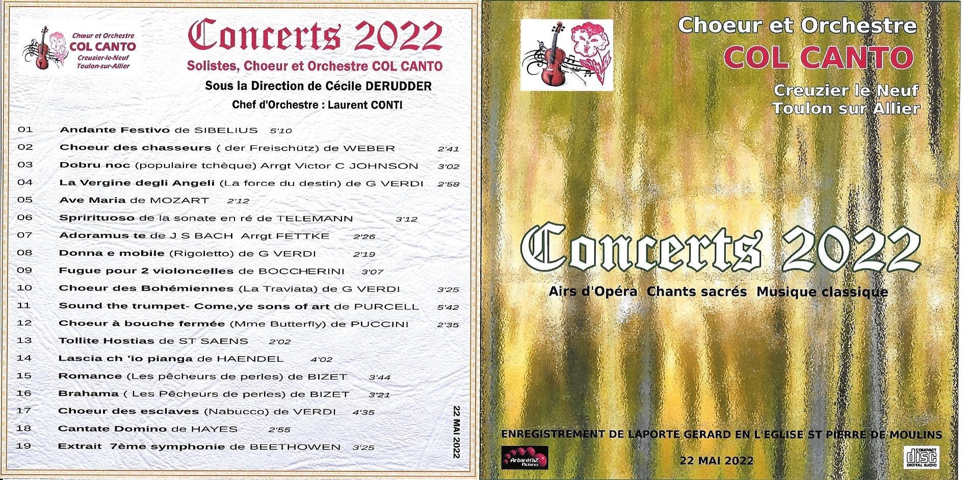 Jacquette disque concert 2023